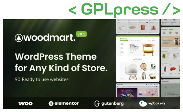 WoodMart Responsive Multipurpose WooCommerce WordPress Theme